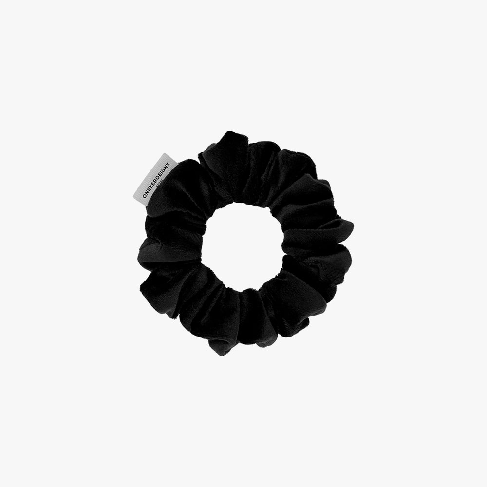 108seoulVelvet series_Scrunchie/Hairband_Black velvet(S)