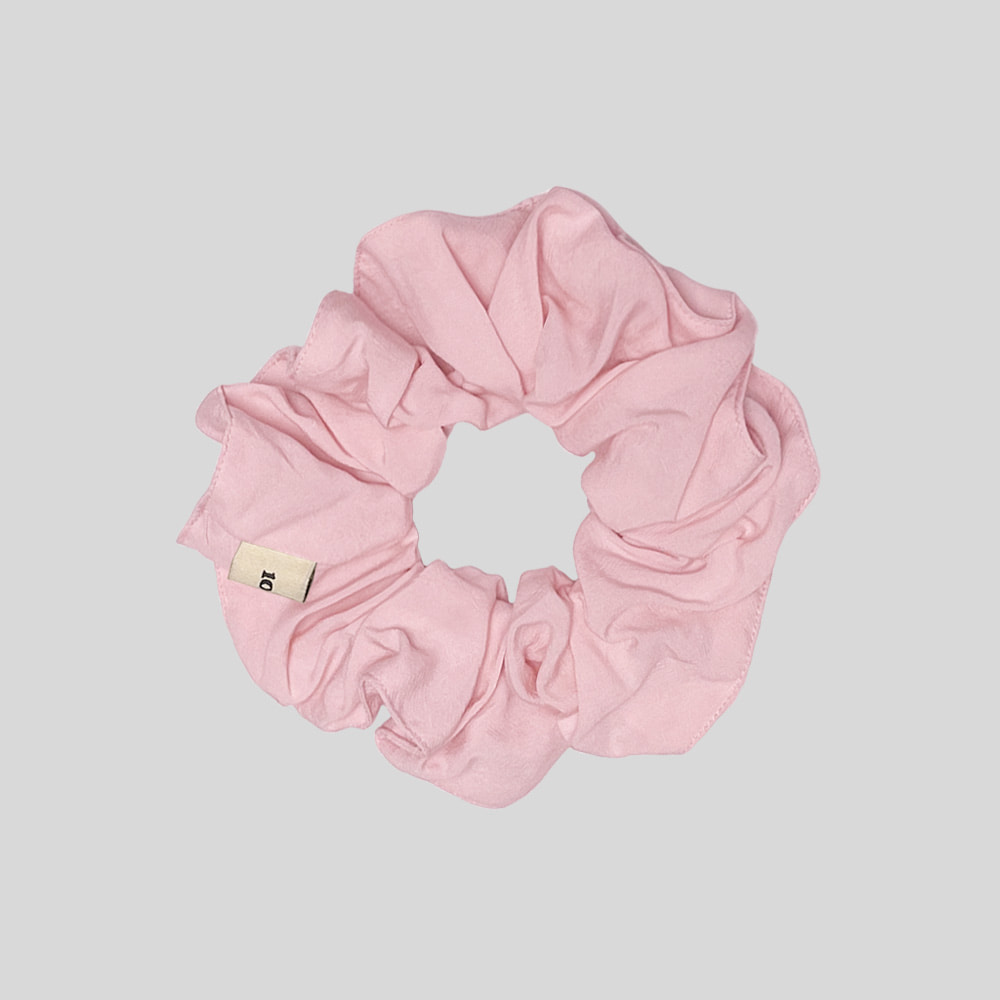 108seoulKURLI MODAL scrunchie/hairband_shine pink