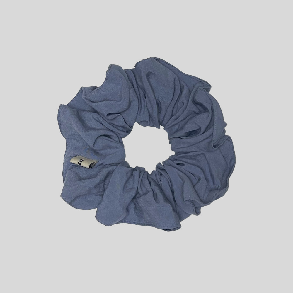 108seoulKURLI MODAL scrunchie/hairband_gray blue