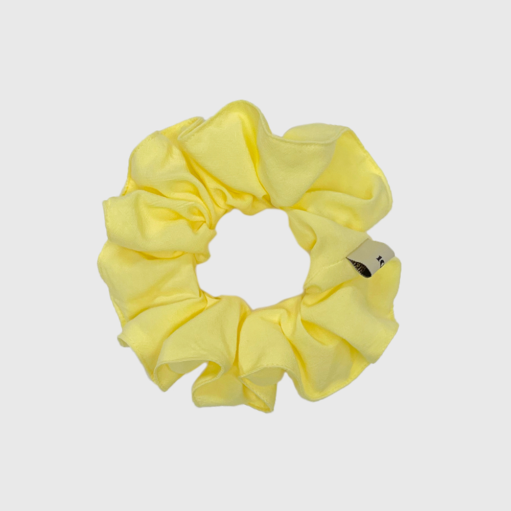 108seoulKURLI MODAL scrunchie/hairband_cream yellow(s)