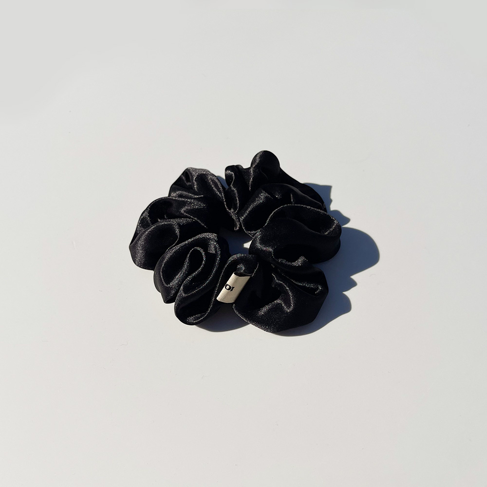 108seoulRINNI scrunchie/hairband_satin black